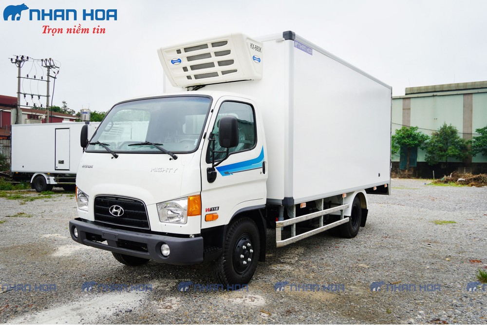 Xe Tải HYUNDAI MIGHTY W11S Tải Trọng 1 Tấn 9 Thùng Đông Lạnh